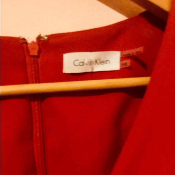 Calvin Klein Red Dress! - Picture 2 of 7